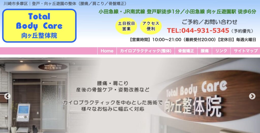 Total Body Care 向ヶ丘整体院